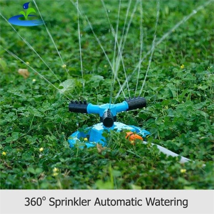 360 avtomatske vrtne škropilnice za trato