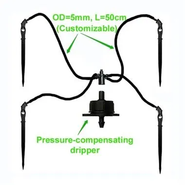 Arrow kapalke za namakanje vrta